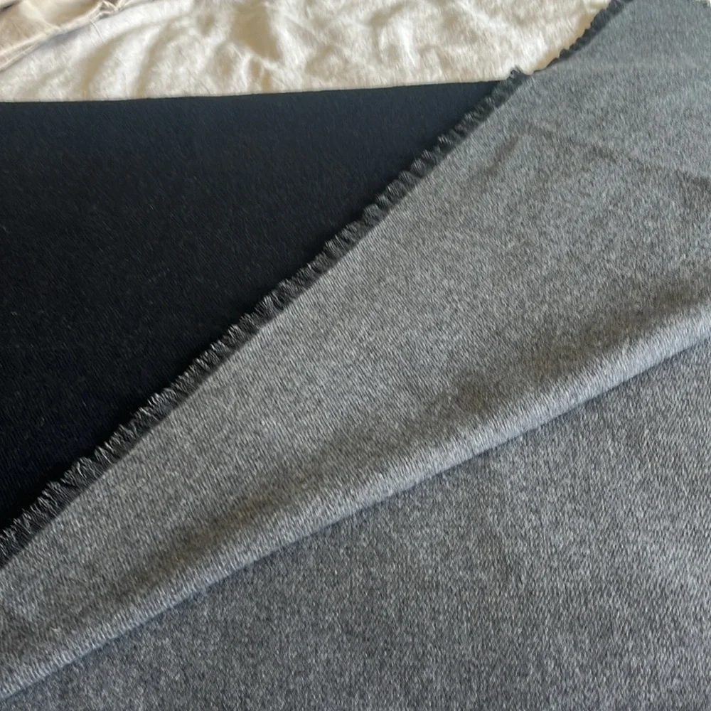 Restoration Hardware Cashmere Two-Tone Throw 50x70